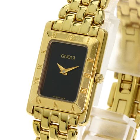 womens square faced gucci watch|Gucci rectangular watch.